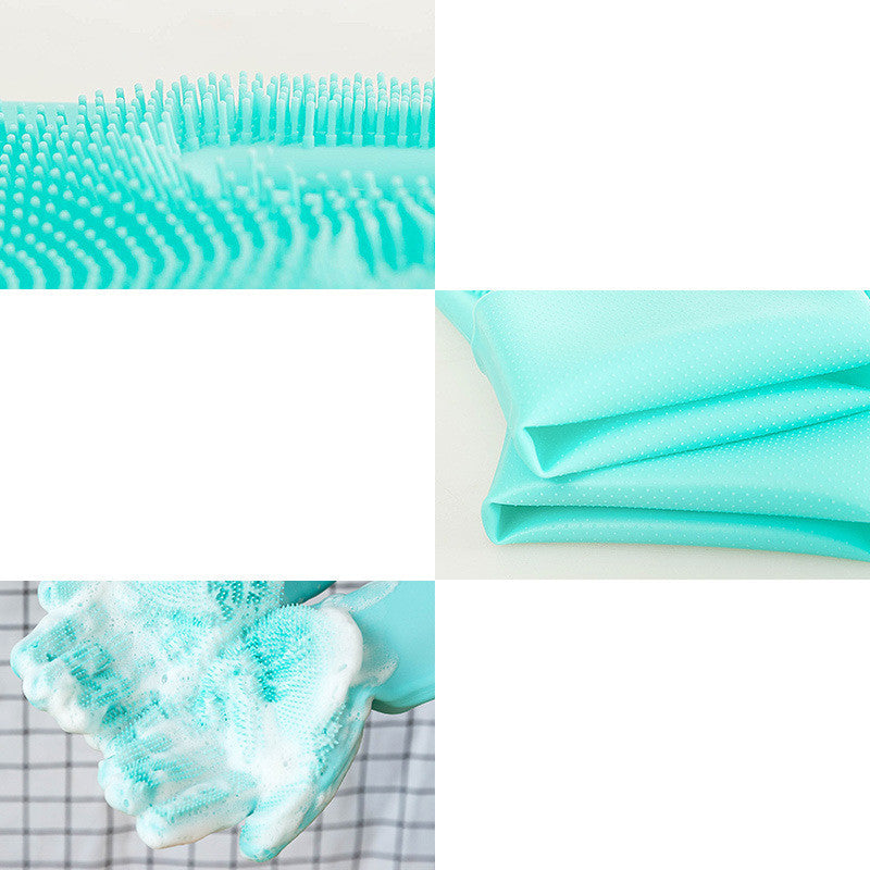 Gentle Bath & Grooming Glove for Cats and Dogs