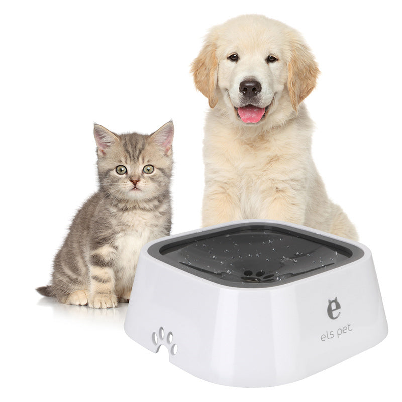 Smart Anti-Overflow Water Bowl for Dogs and Cats